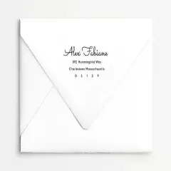 Address Stamp No. 10, Return Address