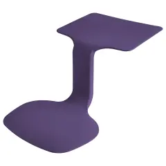 The Surf Portable Lap Desk, Kids Floor Desk, One-Piece Writing Table, Flexible Seating, 10-Pack Eggplant