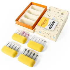 Ultimate 20-Piece Engraving Bit Set for Wood, Metal, Stone, Glass & More &ndash; Precision Tools with Tungsten Steel, Sanding & Polishing Bits