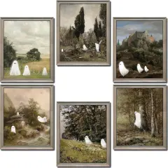 Halloween Ghost Wall Decoration (Unframed)