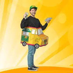 Mr. Taco Food Truck Adult Costume Tunic for Funny Foodie Halloween Outfit