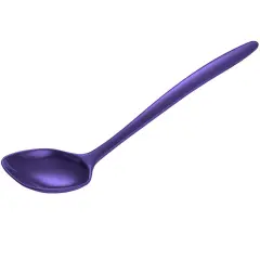 Hutzler 12-Inch Melamine Solid Cooking Spoon Violet