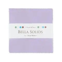 Purple Lilac Bella Solids Charm Pack Precuts