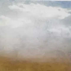 Fading Horizon Designer Printed AIDA Fabric. Canvas for embroidery with an applied backgroundKF-1127A