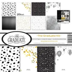 Reminisce Collection Kit 12"X12"-The Graduate