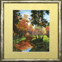 Cross-stitch kit "Gold autumn"