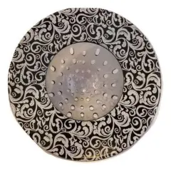Handy Housewares 5.25" Diameter Decorative Designer Pattern Kitchen Sink Strainer / Food Trap