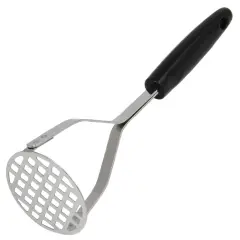 Chef Craft Stainless Steel Small Hole Hand Potato Masher
