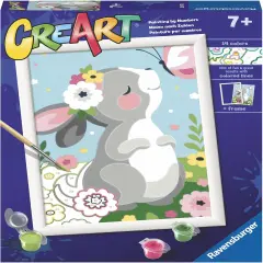 Beautiful Bunny Paint by Numbers Kit for Kids - 20179 - Painting Arts and Crafts for Ages 7 and Up