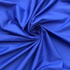1 Yard Royal Blue Poly Cotton Fabric 59/60 Inch Wide Lightweight Breathable Cloth for Apparel