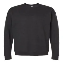 Tultex&reg; Fleece Crewneck Sweatshirt Heather Graphite