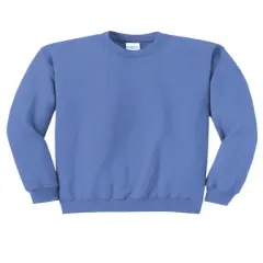 Port & Company&reg; Core Fleece Crewneck Long Sleeve Sweatshirt Carolina Blue&nbsp;