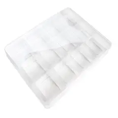 Candy Tackle Box 12 Cavity 5 15/16" x 1" x 7 3/4" 25 pack CTBS34