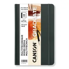 Canson Graduate Mixed Media Book Natural 5.5"x8.5"-32 sheets