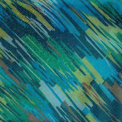 1 Yard Swing Swing Hologram Nylon Spandex Fabric 36/60 Inch Width Turq Green Blue