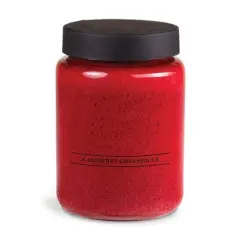 26 Ounce Raspberry Creamsicle Jar Candle with Two Lead-Free Wicks for Clean Burning