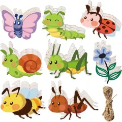 Unfinished Wooden Cutouts 8 Styles Butterfly