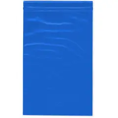 Plymor 6" x 9", Blue 2 Mil Zipper Reclosable Plastic Bags