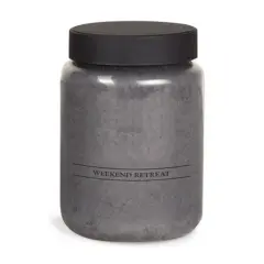 26 Ounce Weekend Retreat Paraffin Jar Candle with Cedar and Spices Scent