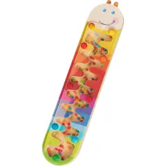 HABA Wooden Rainmaker Stick Toddler Sensory Toys & Musical Instruments for Kids Ages 2+, Preschool Toys for Hands-On Musical Play and Learning Multicolor