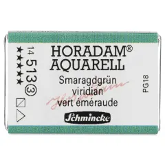 Schmincke Horadam Aquarell Watercolor - Viridian, Full Pan