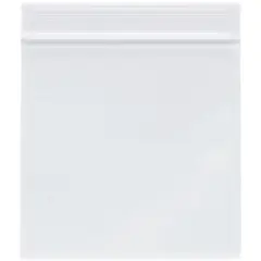 Plymor 5" x 5", 2 Mil Zipper Reclosable Plastic Bags