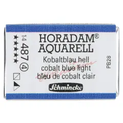 Schmincke Horadam Aquarell Watercolor - Cobalt Blue Light, Full Pan