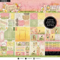 Studio Light Spring Meadown Mixed Paper Pad 36/Pkg-Nr. 269 Cards & Envelopes