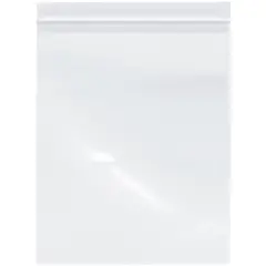 Plymor 8" x 10", 2 Mil Zipper Reclosable Plastic Bags
