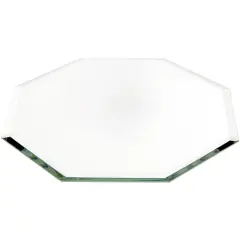 Plymor 6" Octagon, 3mm Thick Beveled Glass Mirror