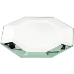 Plymor 3" Octagon, 5mm Thick Beveled Glass Mirror