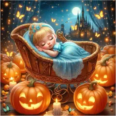 Diamond Painting Kits for Adults - Little Princess DIY 5D Diamond Art Kits Full Drill Diamond Dots Paintings with Diamonds Gem Art and Crafts Home Decor 12x12inch