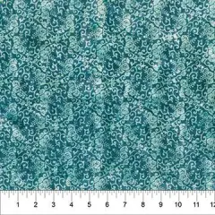 Banyan 83221-68 - Decorative Carving - Smoky Teal 45" Fabric Per Yard