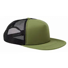 Big Accessories&reg; Foam Front Trucker Cap OLIVE/ BLACK
