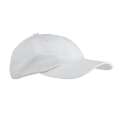 Big Accessories&reg; Brushed Twill Unstructured Cap WHITE