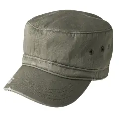 District &reg; Distressed Military Hat Olive