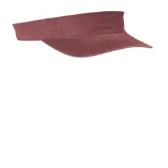 Port Authority&reg; Beach Wash Visor Red Rock