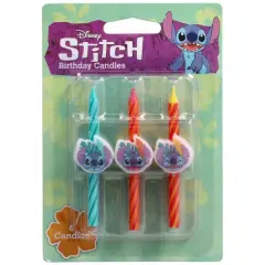 Disney's Stitch Icon Licensed Candles 6ct
