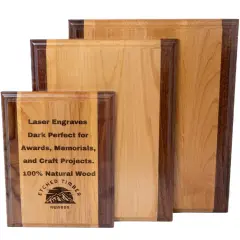 Genuine Red Alder Wood Plaque Blank