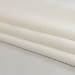 1 Yard Premium Stretch Silk Charmeuse Soft Solid Antique White Fabric 40 inch Width