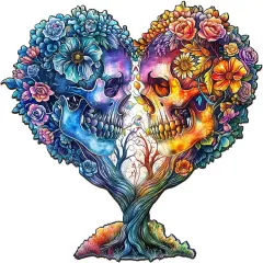 DIY 5D Tree Skull Horror