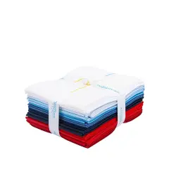 Confetti Cotton Fat Quarter Bundle in Patriotic byfor Riley Blake (FQ-PAT120-12)