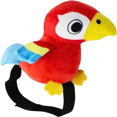 4E's Novelty Stuffed Parrot on Shoulder - Kids Pirate Parrot Shoulder Prop, Halloween Parrot Stuffed Animal Prop, Kids Pirate Accessories for Party