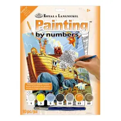PJS23 | Painting by numbers&trade; 10pc 8.75" x 11.375" Noah's Ark Painting Project
