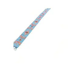 Native American Inspired Seed Beaded Bands Blue