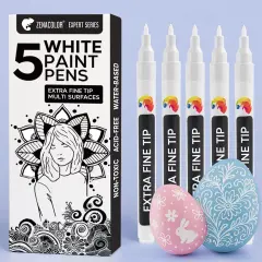 5 White Paint Pen