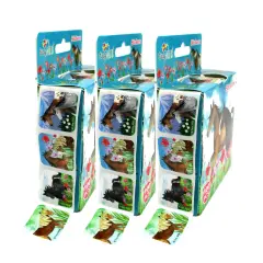 Horse Stickers 100 Stickers/Dispenser, Pack of 12 Dispensers for Horse Birthday Party