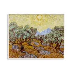 Stupell Industries Classic Van Gogh Olive Trees Wall Plaque Art Design by one1000paintings