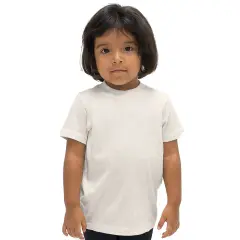 BELLA + CANVAS&reg; Toddler Crewneck Short Sleeve Jersey T-Shirt Natural