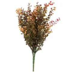 14" Red Pepper Grass Spray with Flexible Branches and Stem